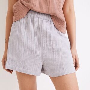 Madewell Lightspun Easy Pull-On Shorts | size XXS